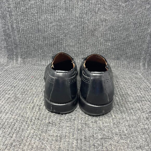 Allen Edmonds Manchester Tassel Loafers Dress Shies Oxford Black Leather Sz 10 D main image 9